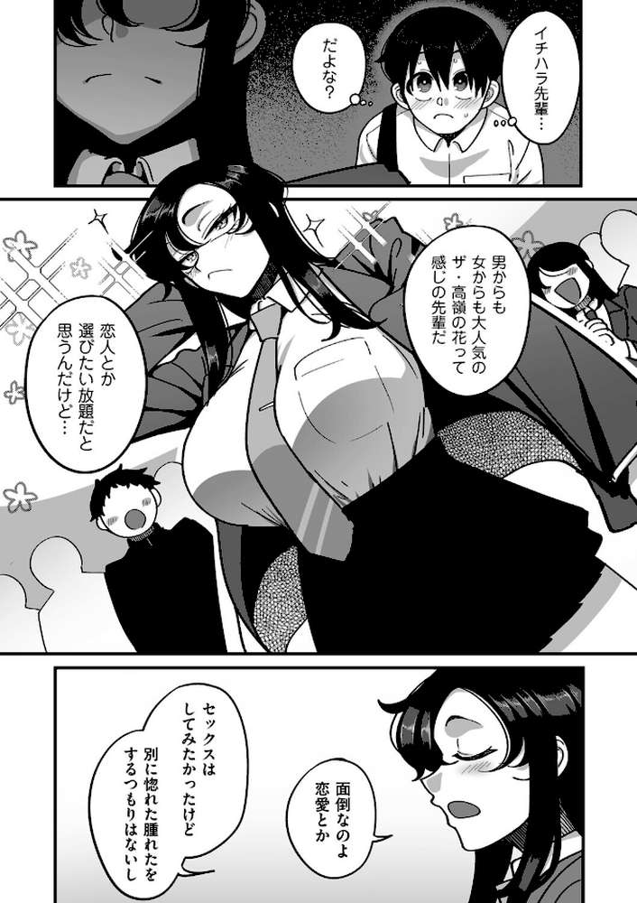 【RAWマンガ】学園サポ日記comix 第3話 学園一の美女 イチハラ先輩編｜山本善々 (p2)