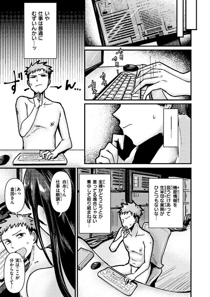 【RAWマンガ】踊るッ！！ 全裸情報機密室｜大作 (p6)