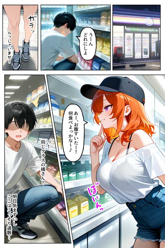 クラスの人気ギャルが家出してうちに転がり込んできたけど…まさかの処女でした