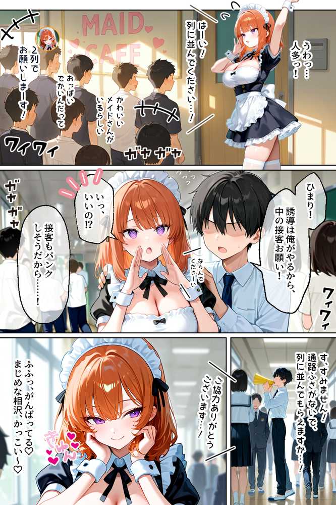 家出してきたクラスの人気ギャルが彼女になったら文化祭で何度も中出しHさせてくれた話