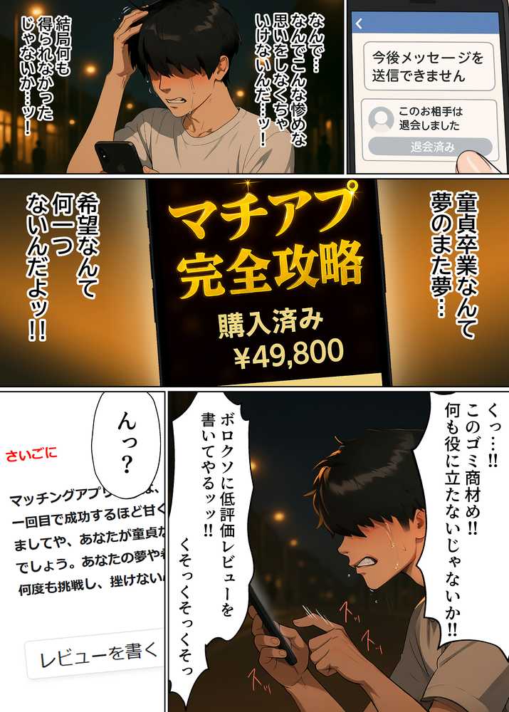 【実話】童貞マチアプ体験記！冴えないエンジニア（23）が愛を証明するまでwww