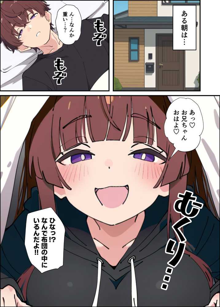 小悪魔義妹の誘惑に負けて生ハメセックスしまくる話