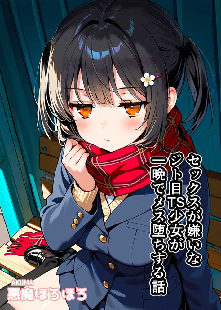 セックスが嫌いなジト目TS家出少女が一晩でメス堕ちする話