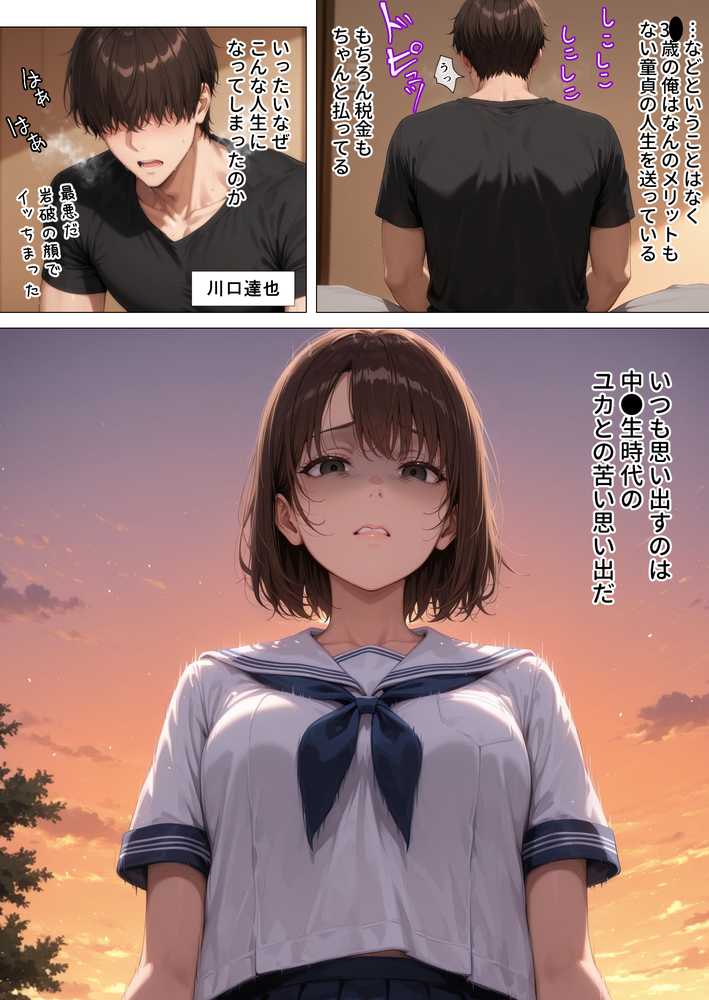 【RAWマンガ】むちむち人妻になった元カノと同窓会で再会した童貞の濃密H  〜今日は私のカラダ好きに使って〜｜人妻が薫る部屋 (p2)