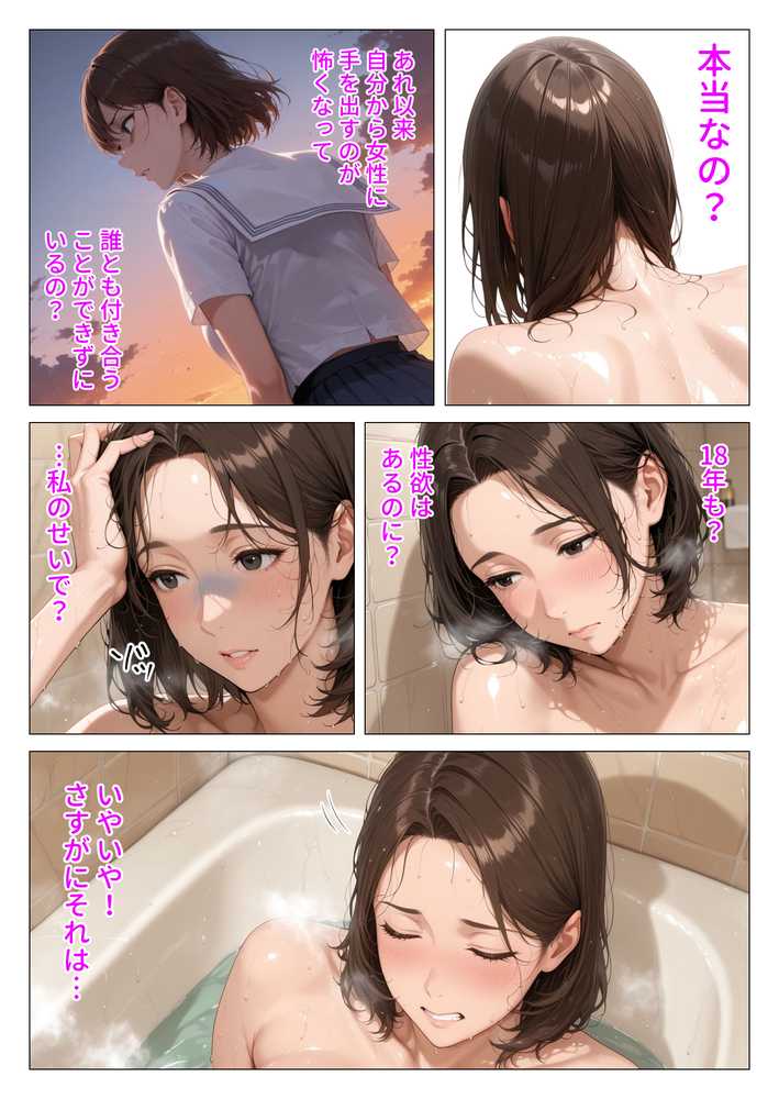 【RAWマンガ】むちむち人妻になった元カノと同窓会で再会した童貞の濃密H  〜今日は私のカラダ好きに使って〜｜人妻が薫る部屋 (p23)