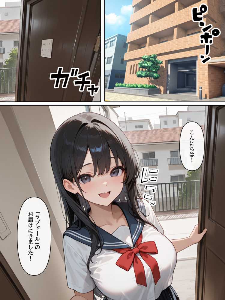 【RAWマンガ】ラブドール頼んだら、後輩JKが来た｜AOI-COMICS (p1)