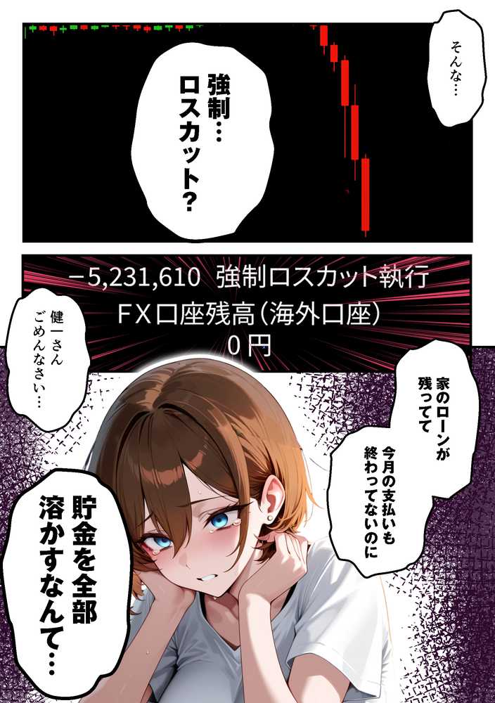 【RAWマンガ】【人妻デリヘルNTR】デリヘル呼んだら先輩の妻が来た〜FXにハマった貞淑妻が堕ちるまで〜｜あまくち工房 (p14)