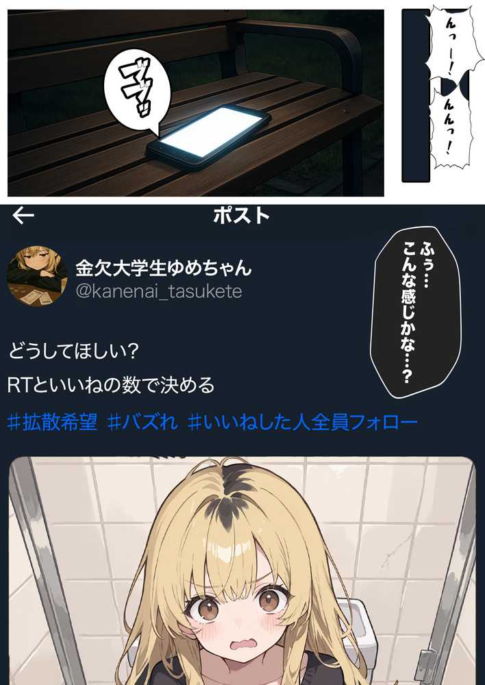 【RAWマンガ】5000RTで犯します！バズって人生大逆転のはずが…承認欲求モンスターFラン大学生が闇バイトしたらこうなった｜世田パイ (p17)