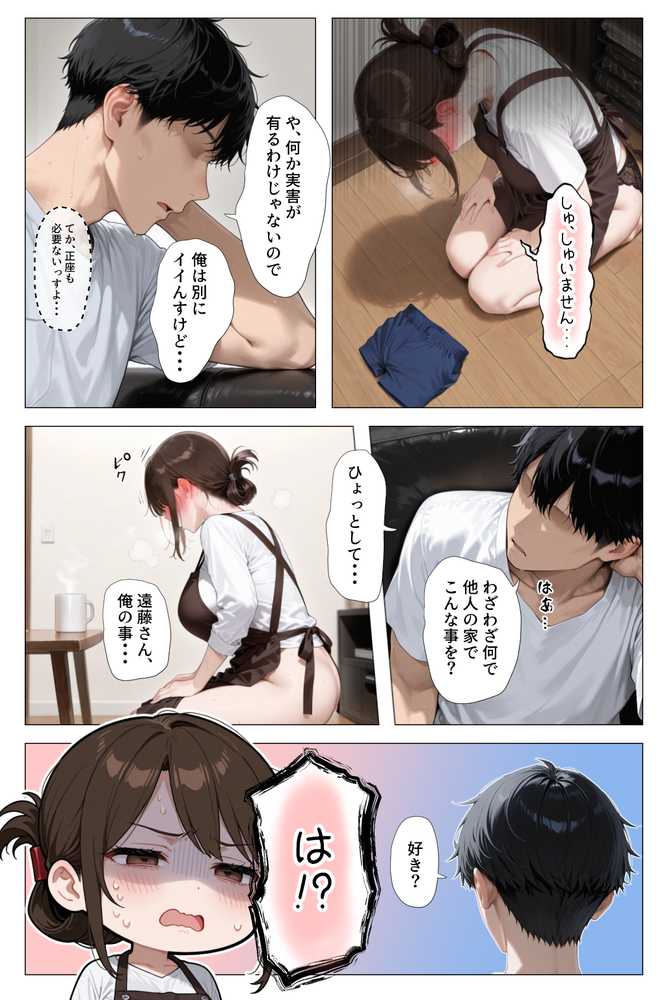 【RAWマンガ】怒ってばかりの綺麗め家政婦さんが実は俺のパンツでオナニーするケツ穴大好き欲求不満ドスケベオバサンだった件｜きょこーの王国 (p21)