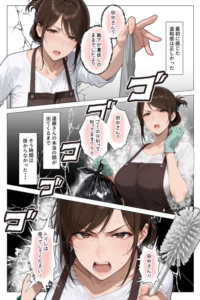 【RAWマンガ】怒ってばかりの綺麗め家政婦さんが実は俺のパンツでオナニーするケツ穴大好き欲求不満ドスケベオバサンだった件｜きょこーの王国 (p5)