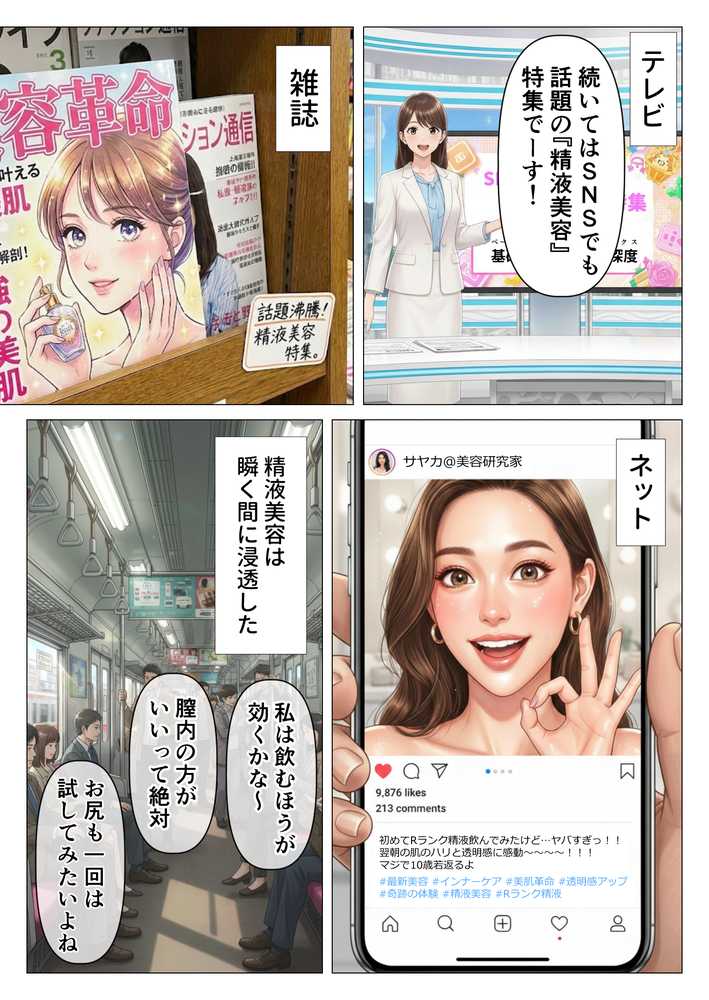 【精液が最強の美容薬の世界】 SSSレア精液で人生逆転！むちむち人妻女医の特別検診