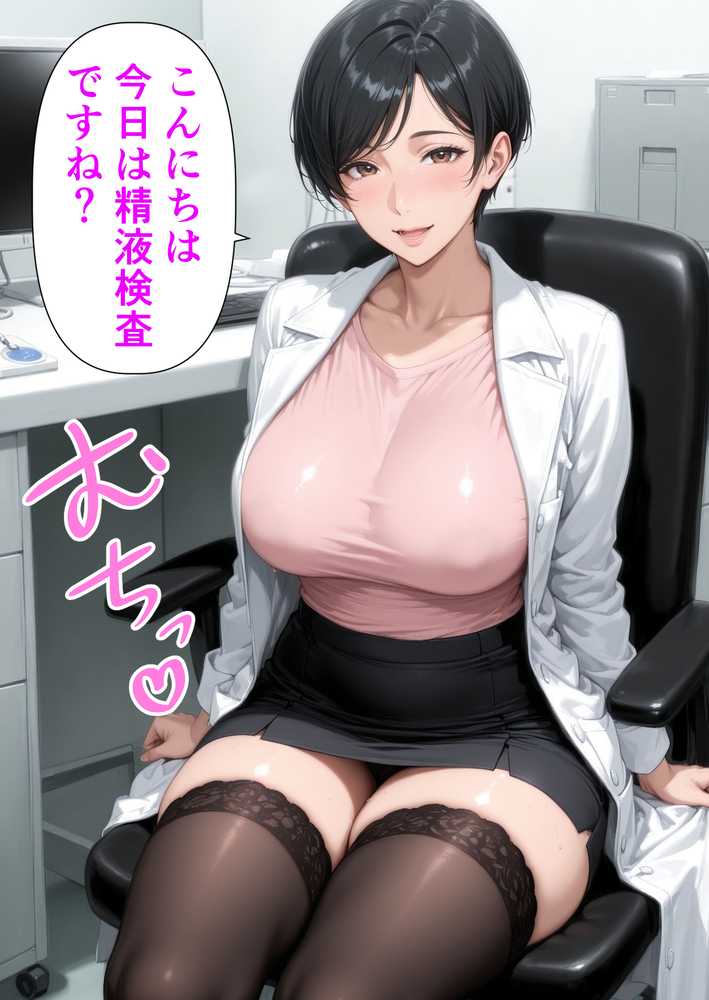 【精液が最強の美容薬の世界】 SSSレア精液で人生逆転！むちむち人妻女医の特別検診