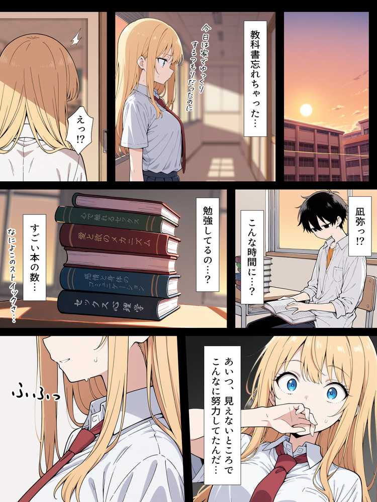 陰キャ転校生はセックス最強 - クラス代表の座を奪われた私 -