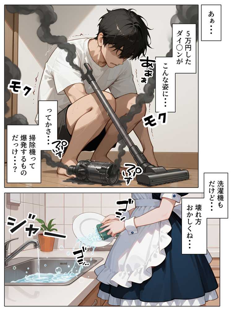 【RAWマンガ】ラブドール頼んだら、メイドが来た｜AOI-COMICS (p12)