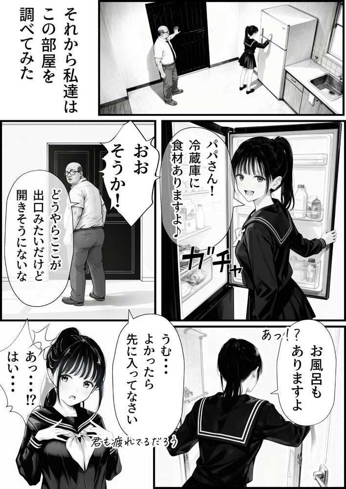 【RAWマンガ】セックスしないと出られない部屋に娘の親友と閉じ込められたんだが・・・|竿役が種付けおじさんじゃないとヌケないんだが・・・ (p21)