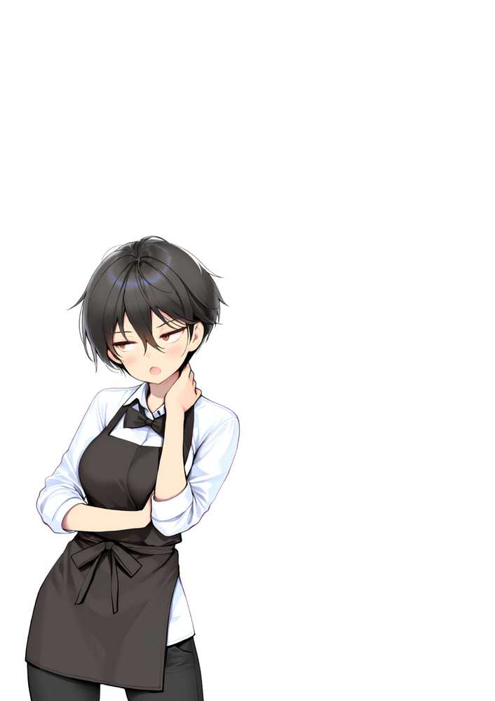 【RAWマンガ】目つきの悪いボーイッシュなTSカフェ店員さんはお願いしたら中出しセックスさせてくれる(チョロい)|悪魔ほろほろ (p2)