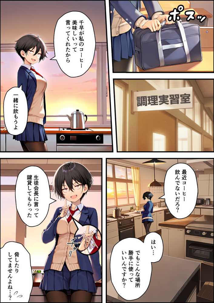 【RAWマンガ】目つきの悪いボーイッシュなTSカフェ店員さんはお願いしたら中出しセックスさせてくれる(チョロい)|悪魔ほろほろ (p34)