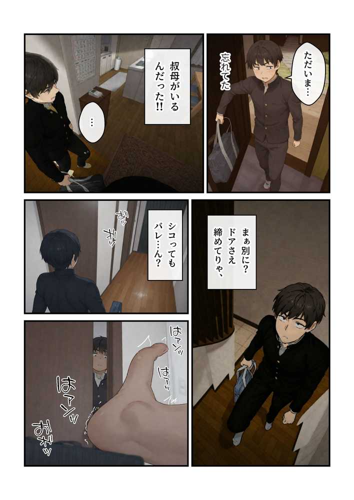 【RAWマンガ】ニートの叔母と同棲したら人生詰んだ話|アヤカシノイチ (p2)