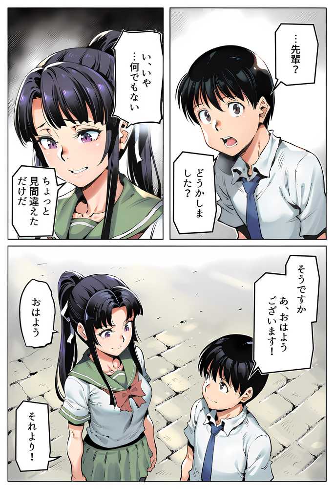 【RAWマンガ】ボクが好きな空手部の先輩が、クズ男に敗北してNTR快楽セックスされる話｜えたあなる (p48)