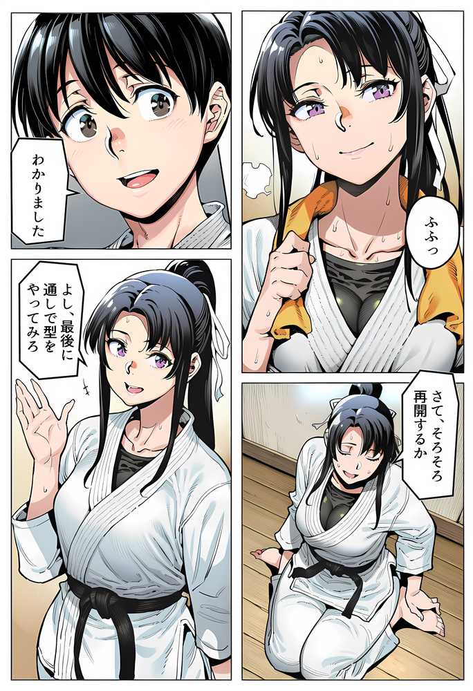 【RAWマンガ】ボクが好きな空手部の先輩が、クズ男に敗北してNTR快楽セックスされる話｜えたあなる (p9)