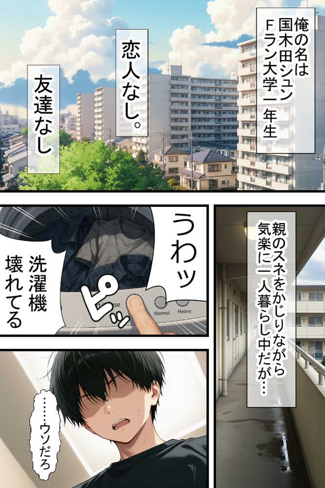 【RAWマンガ】隣りのおばさん、マンコ貸してくれる。 おば肉にピュッピュしてたら俺のマンコになるって全力で媚びてきた｜ママか人妻か。 (p17)