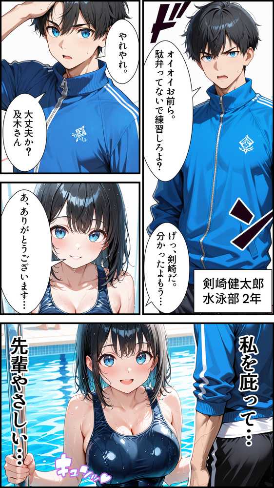 俺の天使が堕ちるまで〜清楚な水泳部の後輩、寝取られてビッチギャルに堕ちる〜