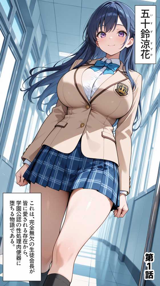 【RAWマンガ】憧れの生徒会長は性処理肉便器 〜完全無欠の生徒会長、性処理委員に堕ちる〜｜かにたま堂 (p2)