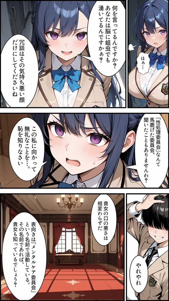 【RAWマンガ】憧れの生徒会長は性処理肉便器 〜完全無欠の生徒会長、性処理委員に堕ちる〜｜かにたま堂 (p6)
