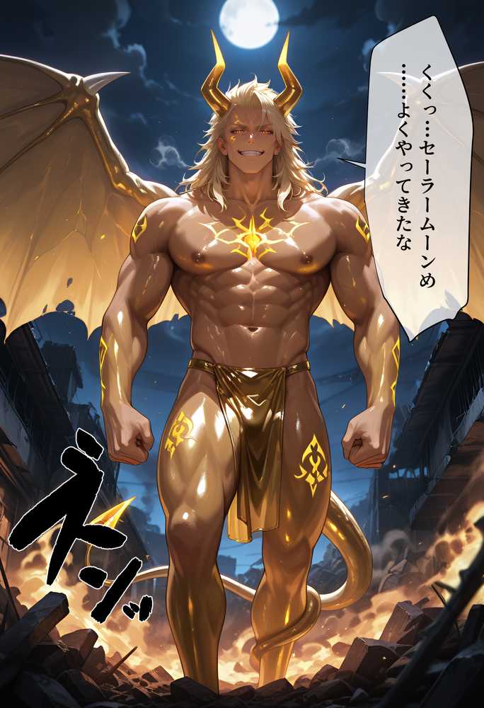 【RAWマンガ】悪魔に敗北〜快楽堕ちさせられた月の戦士編〜｜パラレルワールド (p1)