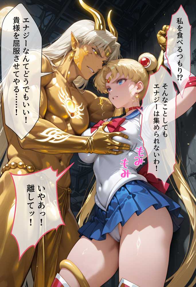 【RAWマンガ】悪魔に敗北〜快楽堕ちさせられた月の戦士編〜｜パラレルワールド (p10)