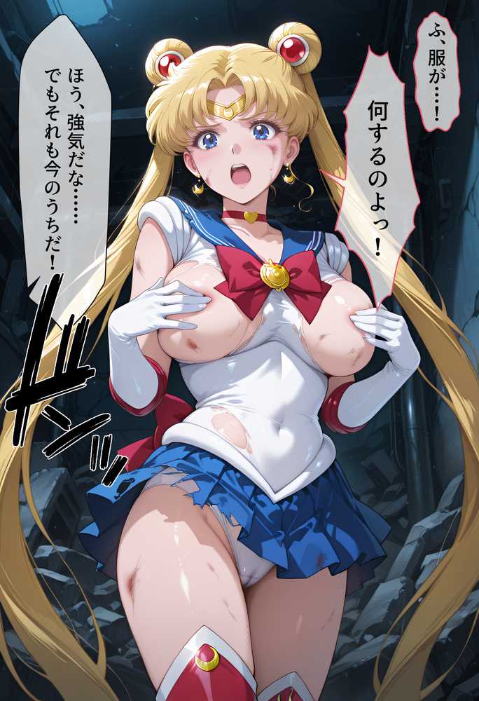 【RAWマンガ】悪魔に敗北〜快楽堕ちさせられた月の戦士編〜｜パラレルワールド (p12)