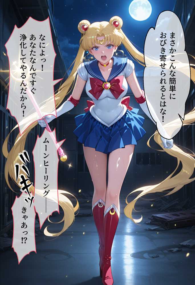 【RAWマンガ】悪魔に敗北〜快楽堕ちさせられた月の戦士編〜｜パラレルワールド (p5)