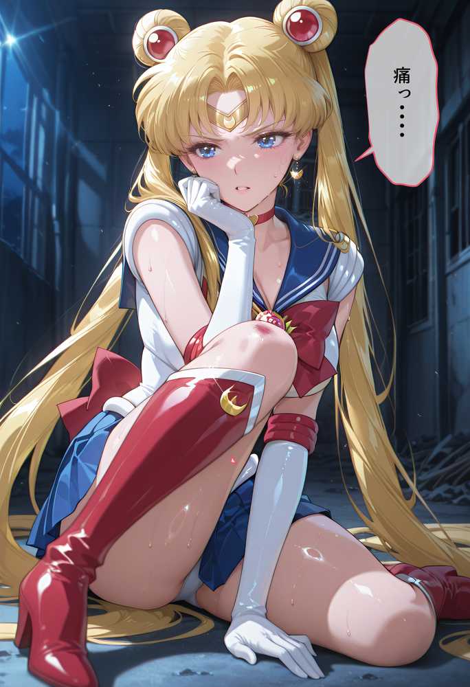 【RAWマンガ】悪魔に敗北〜快楽堕ちさせられた月の戦士編〜｜パラレルワールド (p6)