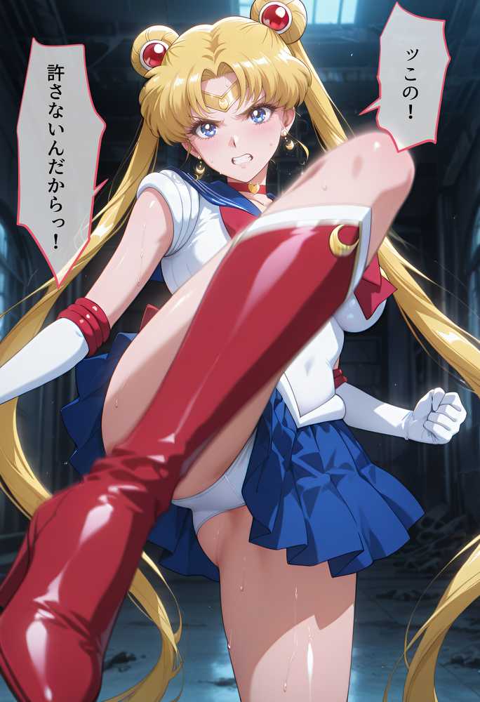 【RAWマンガ】悪魔に敗北〜快楽堕ちさせられた月の戦士編〜｜パラレルワールド (p7)