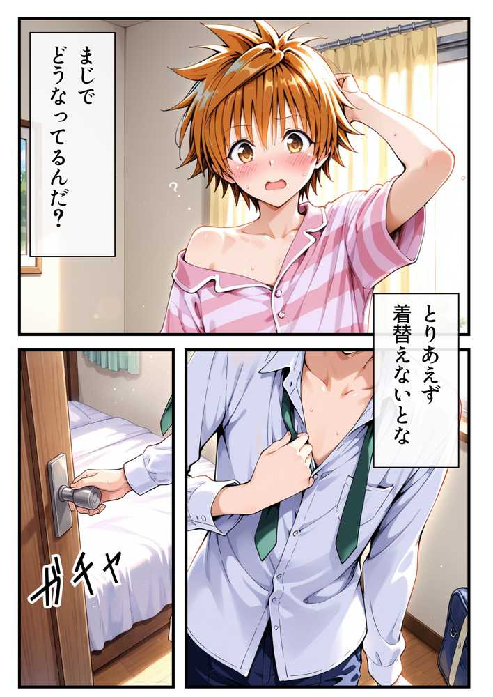 【RAWマンガ】転生したら結城リトだった件|しゅんぽ出版 (p3)