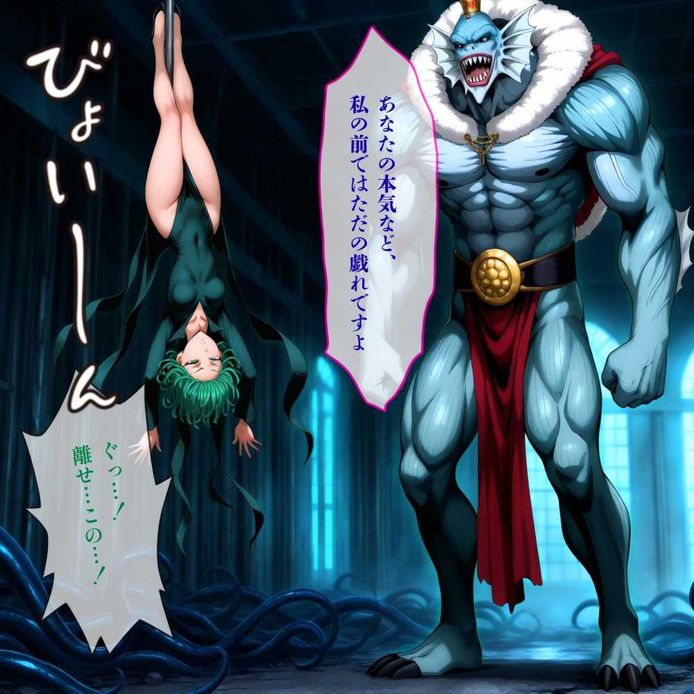 【RAWマンガ】デカマラ気質な深海王と美人姉妹 3P+αの孕ませ調教|はらませてよ (p4)