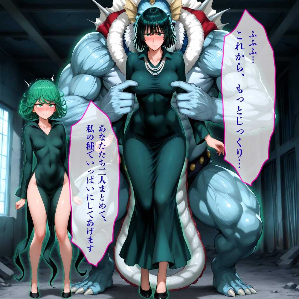 【RAWマンガ】デカマラ気質な深海王と美人姉妹 3P+αの孕ませ調教|はらませてよ (p7)