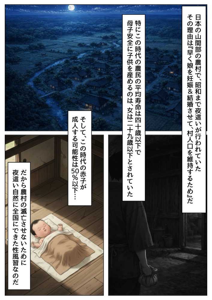 【RAWマンガ】戦国時代の農村に俺が転生したら、エロすぎた史実の話 その1｜【制服＆アニメ】大好き商店（byハマダ殿下） (p13)