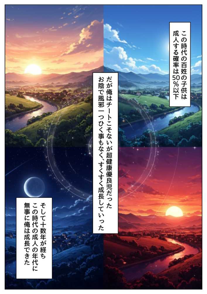 【RAWマンガ】戦国時代の農村に俺が転生したら、エロすぎた史実の話 その1｜【制服＆アニメ】大好き商店（byハマダ殿下） (p3)