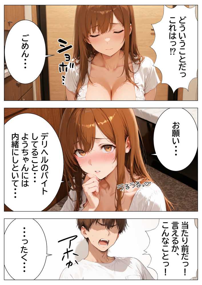 デリヘル呼んだら親友の妻が来た〜セックスレスに悩む人妻が本能を 剥き出しにしてきたので連続絶頂でNTR〜