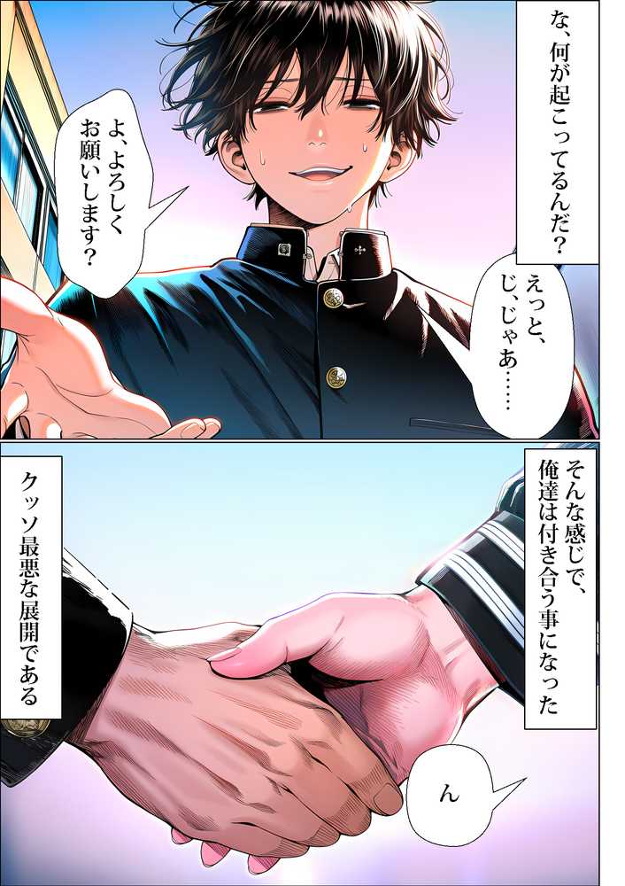 【RAWマンガ】罰ゲームで地味ブスに告白したら、孕ませちゃって結婚することになった｜夜あくび小隊 (p8)