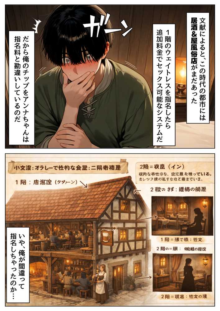 【RAWマンガ】中世ヨーロッパに俺が転移したら、エロすぎた史実の話 その1｜【制服＆アニメ】大好き商店（byハマダ殿下） (p25)