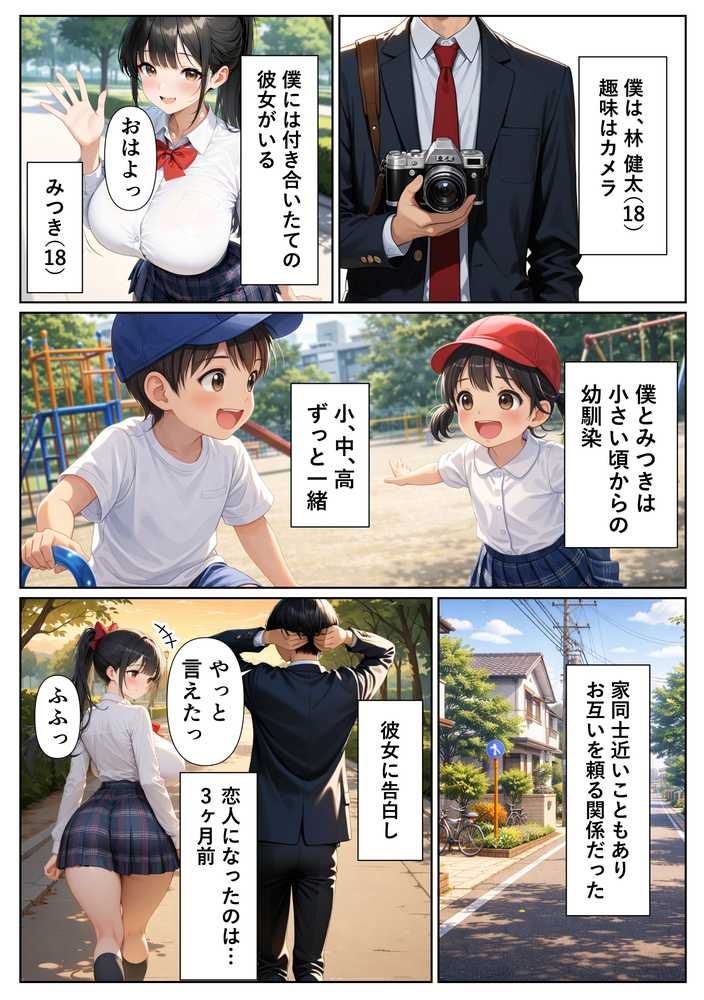 【RAWマンガ】Lカップ巨乳輪 爆乳な幼馴染が  逆◯漢パパ活に溺れて…寝取られるなんて…｜しこたま本舗 (p23)