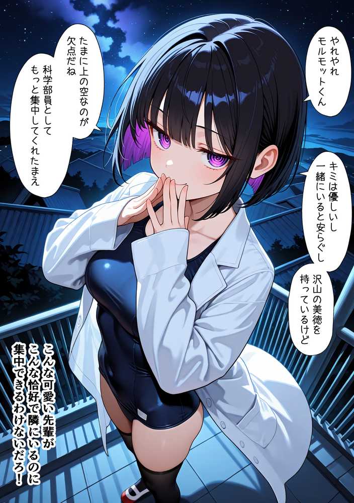 俺をモルモットくんと呼ぶクールな先輩  実はドMで種付け懇願を連呼してきた