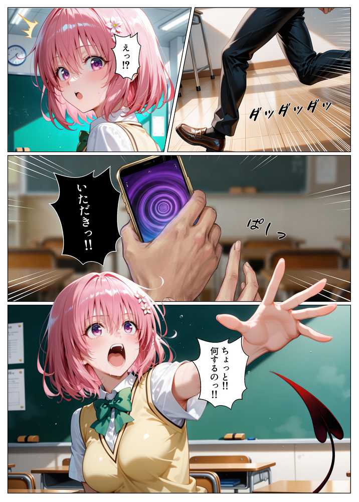 【RAWマンガ】奪われた発明装置でまんまと肉便器にされる美人姉妹｜アシタノトビラ (p13)