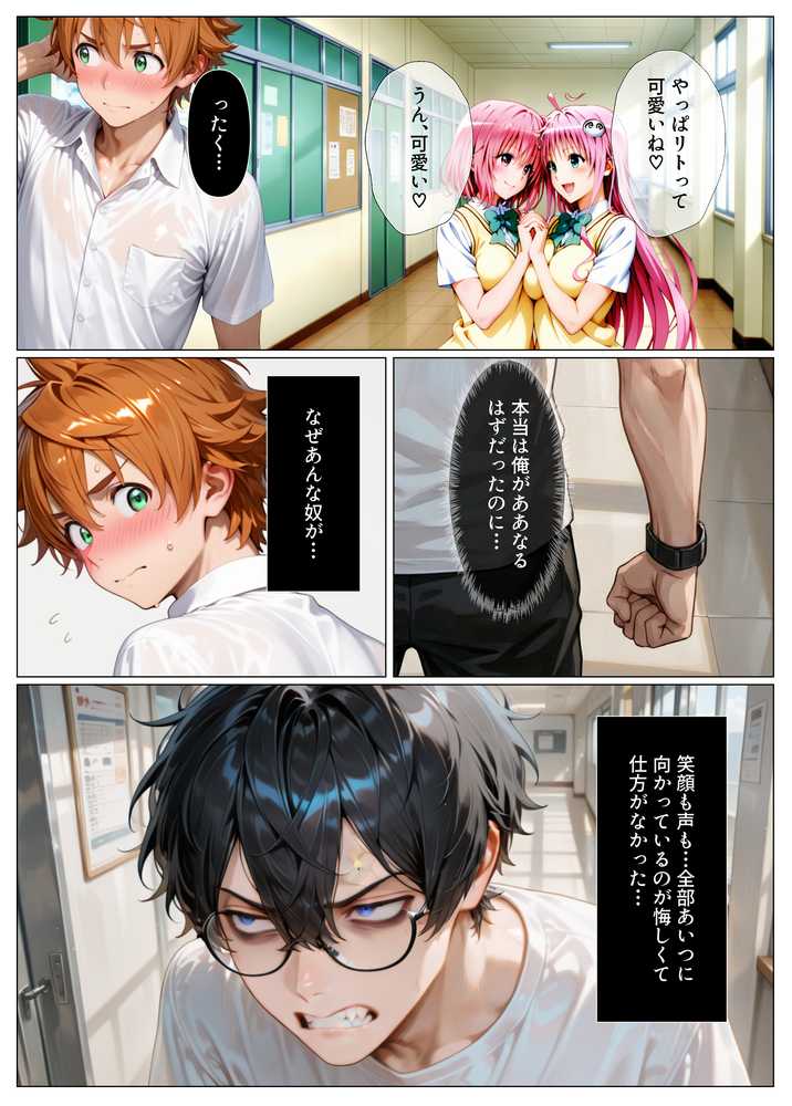 【RAWマンガ】奪われた発明装置でまんまと肉便器にされる美人姉妹｜アシタノトビラ (p7)