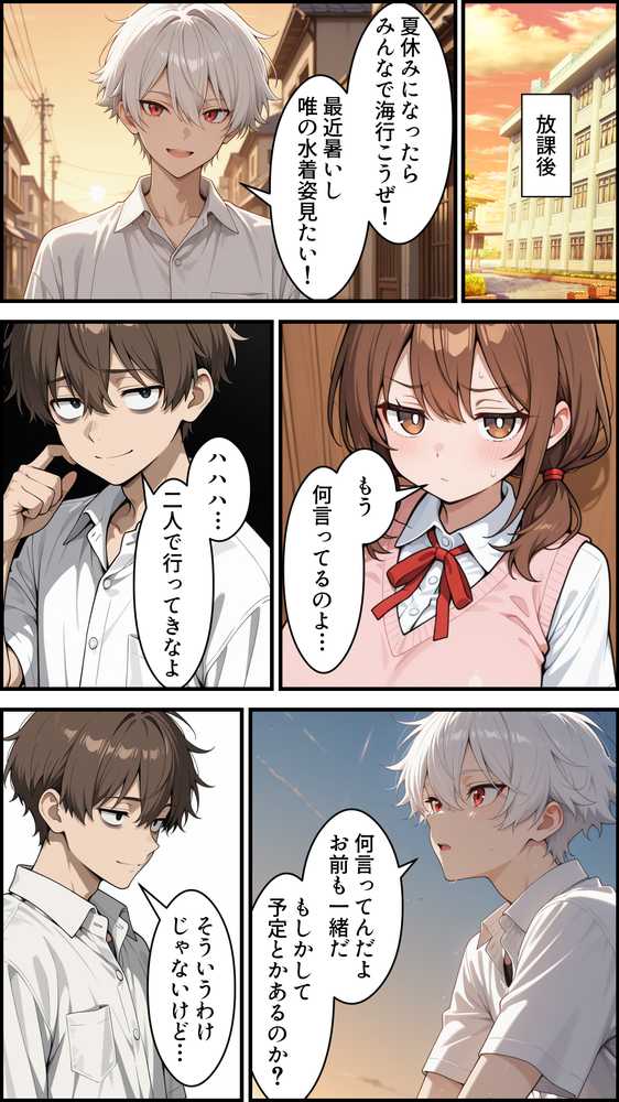 【RAWマンガ】幼馴染をTSさせたので彼女共々堕とす話｜かにたま堂 (p6)