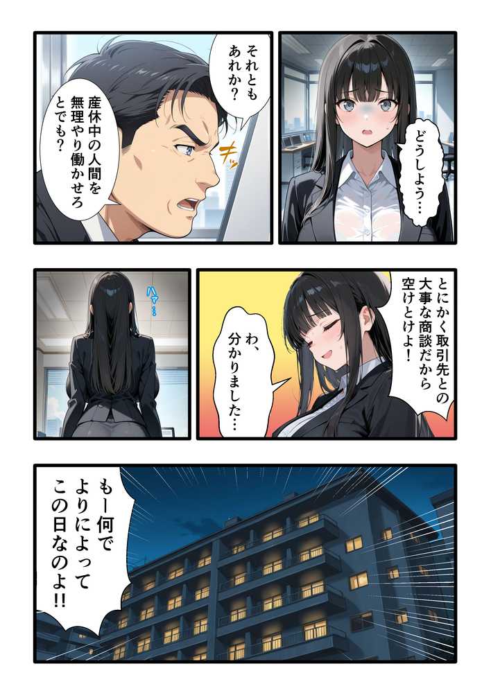 【RAWマンガ】彼氏との誕生日デートで初夜を迎えるはずが…中年上司との出張相部屋で寝取られた話。|みうみう工房 (p56)