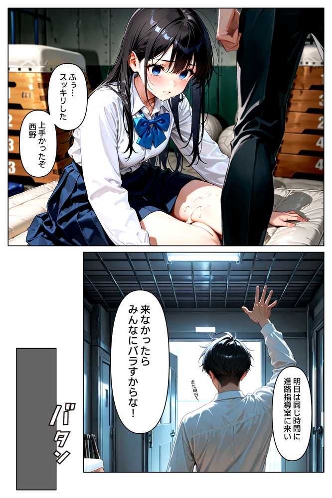 【RAWマンガ】裏アカがバレて絶望する教え子を脅迫し、俺の性奴●にする話｜欲望の花園 (p15)