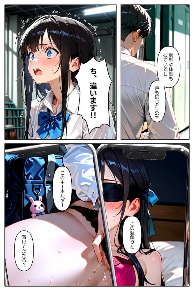 【RAWマンガ】裏アカがバレて絶望する教え子を脅迫し、俺の性奴●にする話｜欲望の花園 (p4)